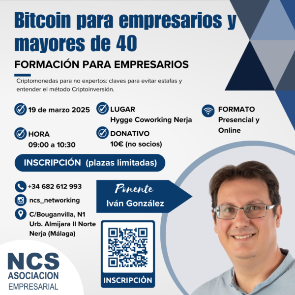 Bitcoin para Empresarios y mayores de 40
