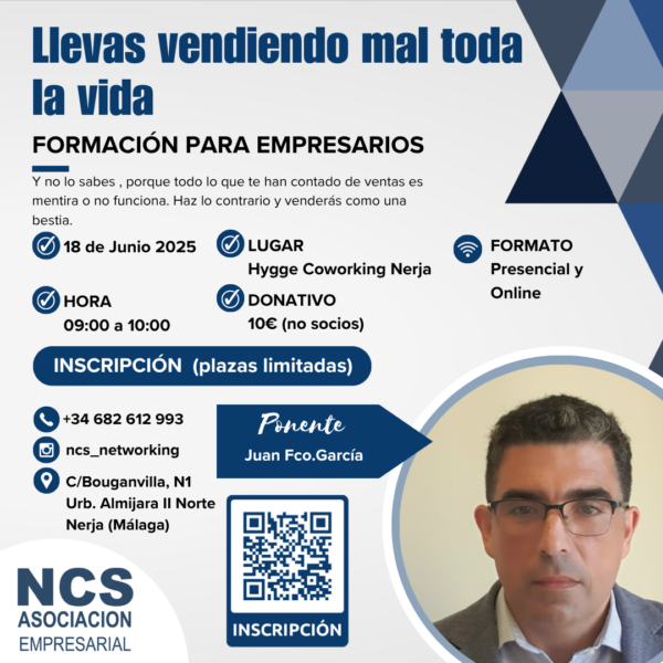 Llevas vendiendo mal toda la vida – JUAN F GARCIA VERGEL
